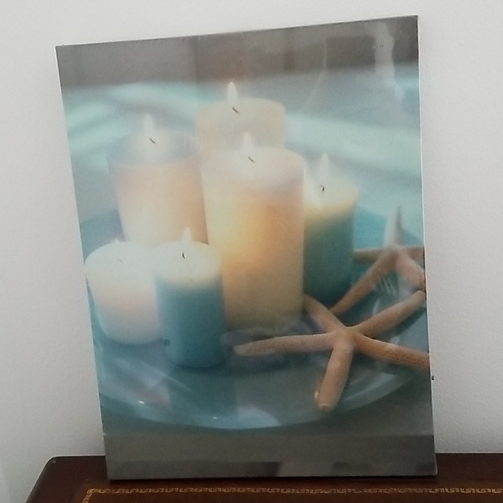 Canvas Wall Art. NEW  Lighted